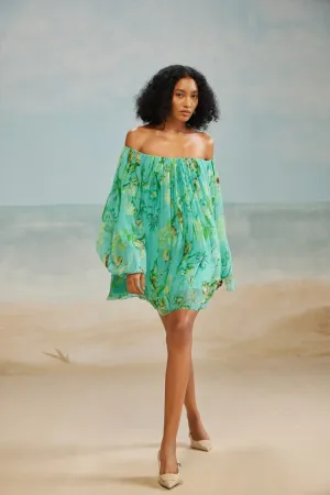 MELE OFF SHOULDER MINI DRESS