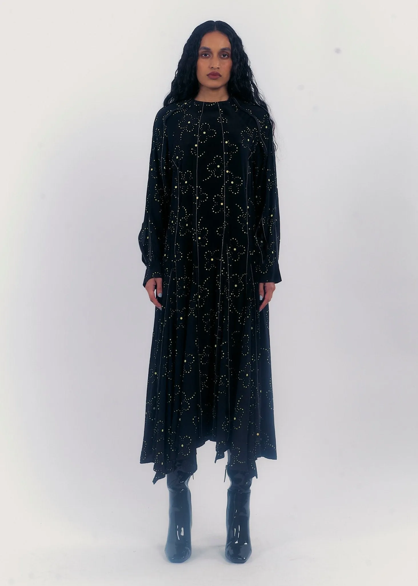 MIDNIGHT FLORAL DRESS