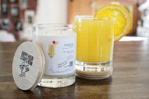Mimosa Cocktail Candle