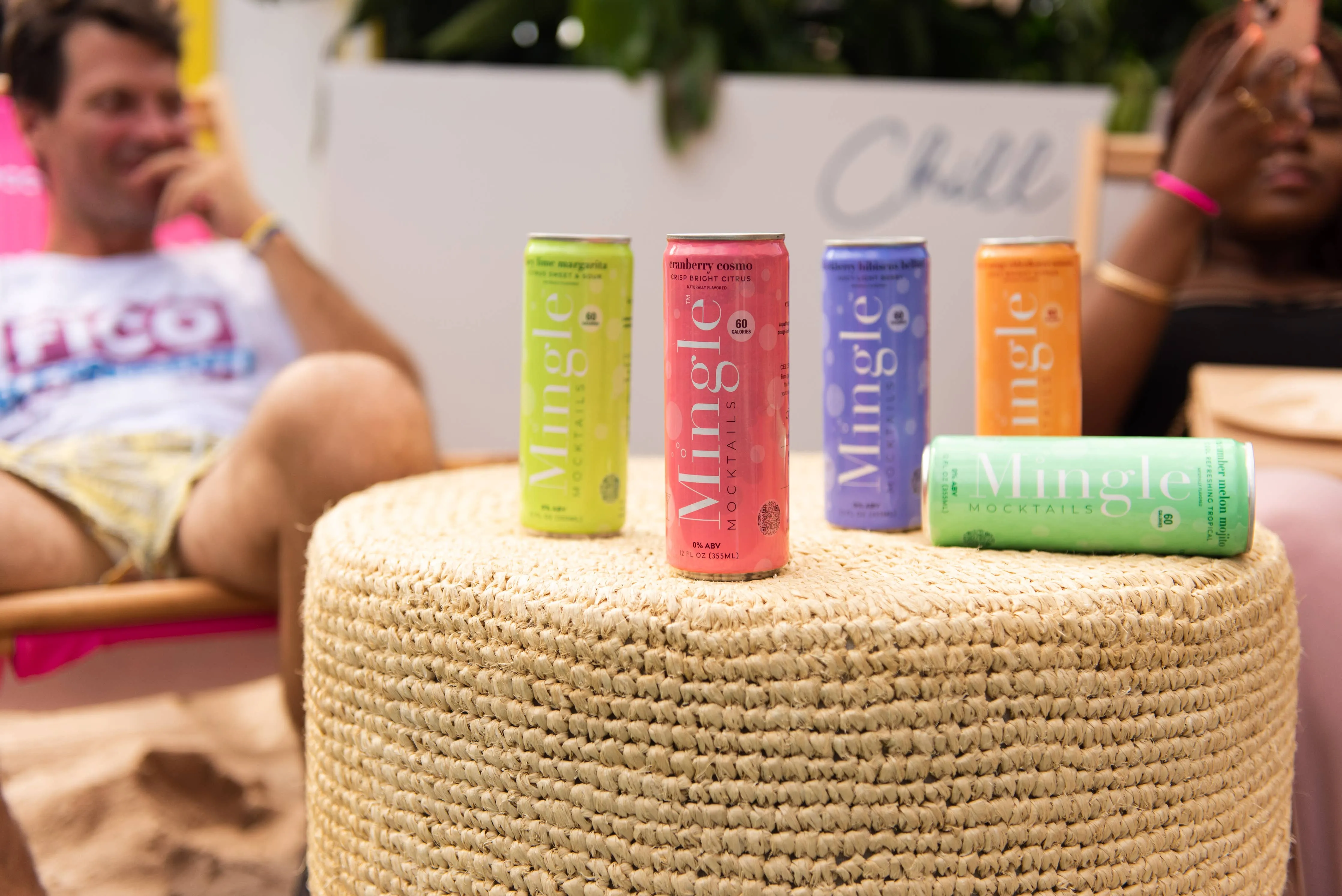 Mingle Mocktails: 4 Pack of 12oz Ready To Drink Mocktails
