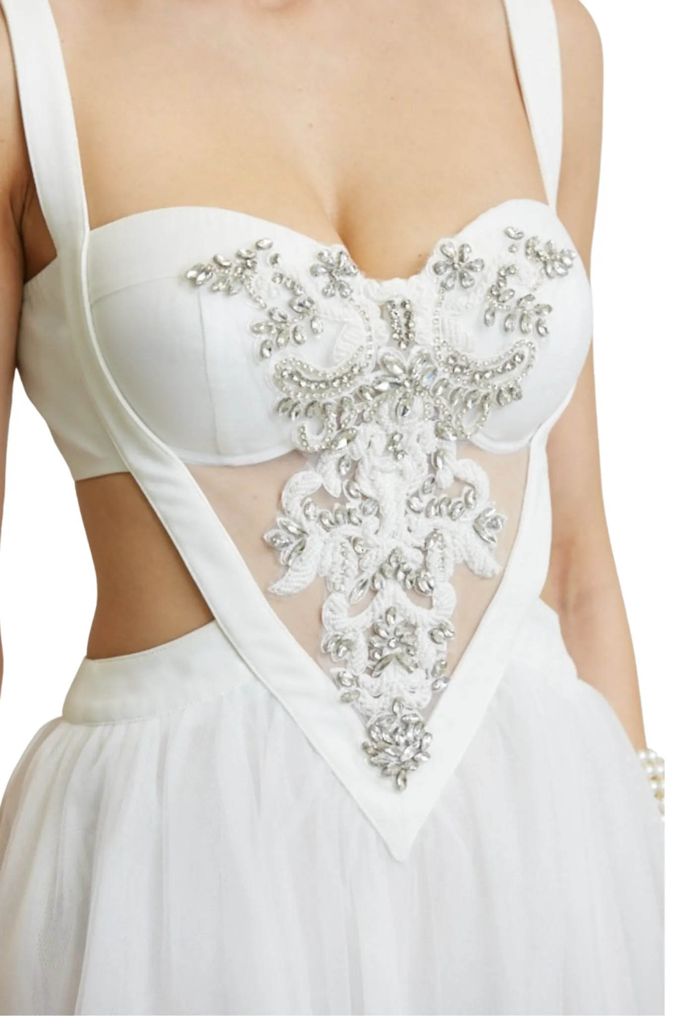 Misha Rhinestone Dress