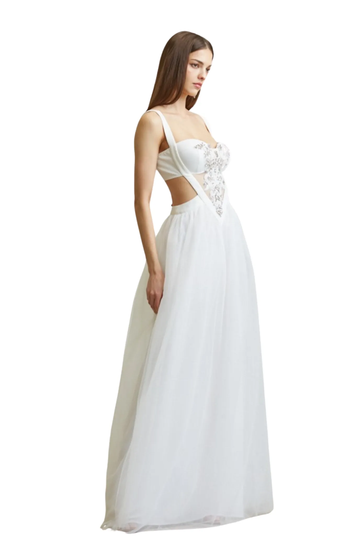 Misha Rhinestone Dress