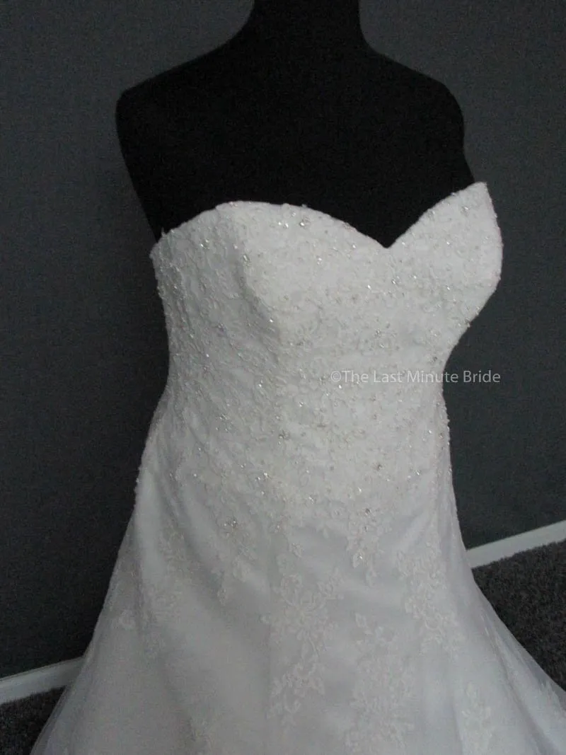 Mori Lee 3196 w/bolero jacket