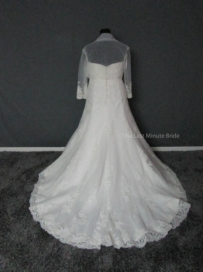 Mori Lee 3196 w/bolero jacket