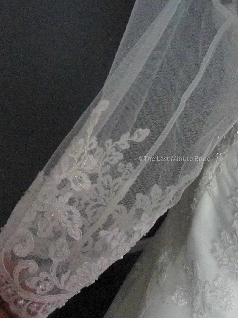 Mori Lee 3196 w/bolero jacket
