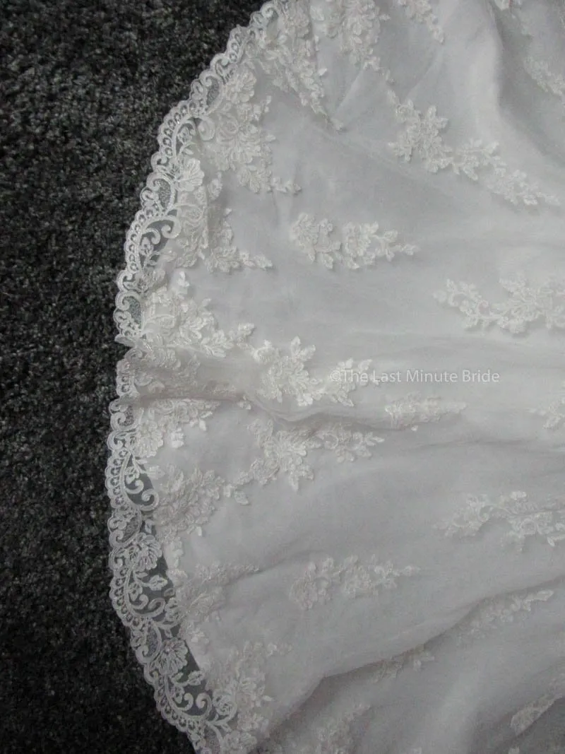 Mori Lee 3196 w/bolero jacket