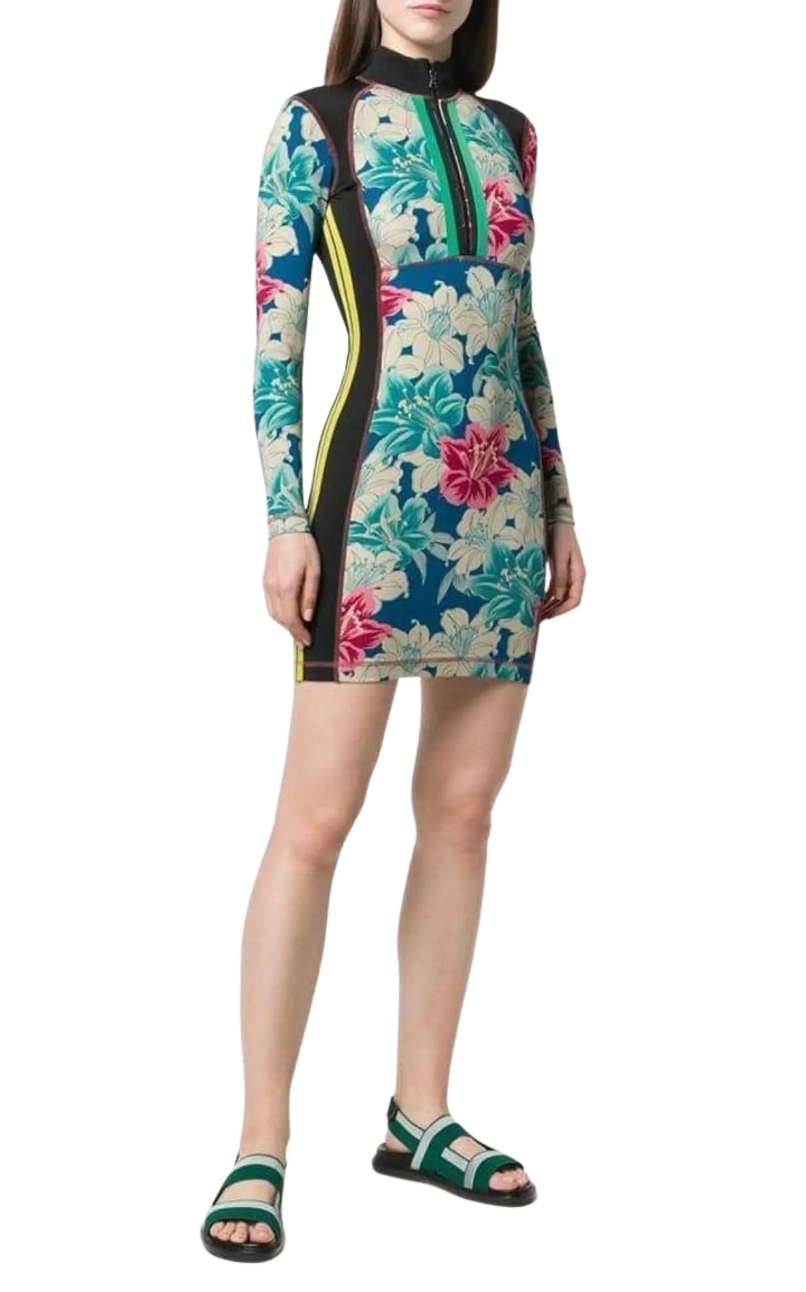 Multicolor Floral Dress