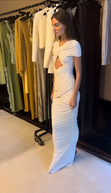 Nasha Gown in Ivory by Ronny Kobo - RENTAL