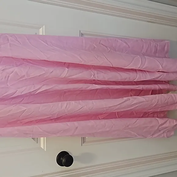 *NWT* Dessy Collection Off the Shoulder Pleated Cap Sleeve Maxi Dress