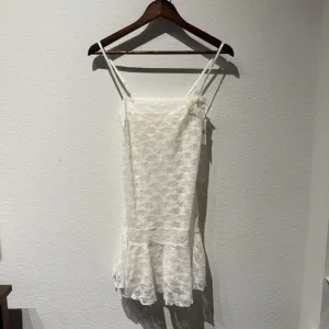NWT Hanky Panky Babydoll Floral Lace Bridal Collection Pleated Chemise Sz Small