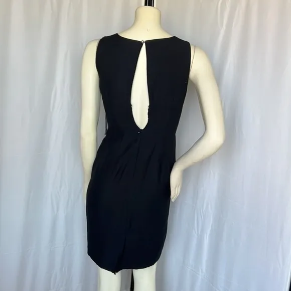 NWT Karl Lagerfeld Paris Black Bodycon Cocktail Dress