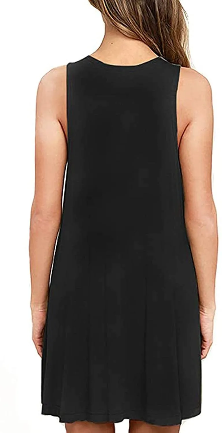 NXY Winsummer Women Dresses Summer Mini Sleeveless Flower Print Plus Size Boho Dress Short Tank Dress A-Line Beach Sundress