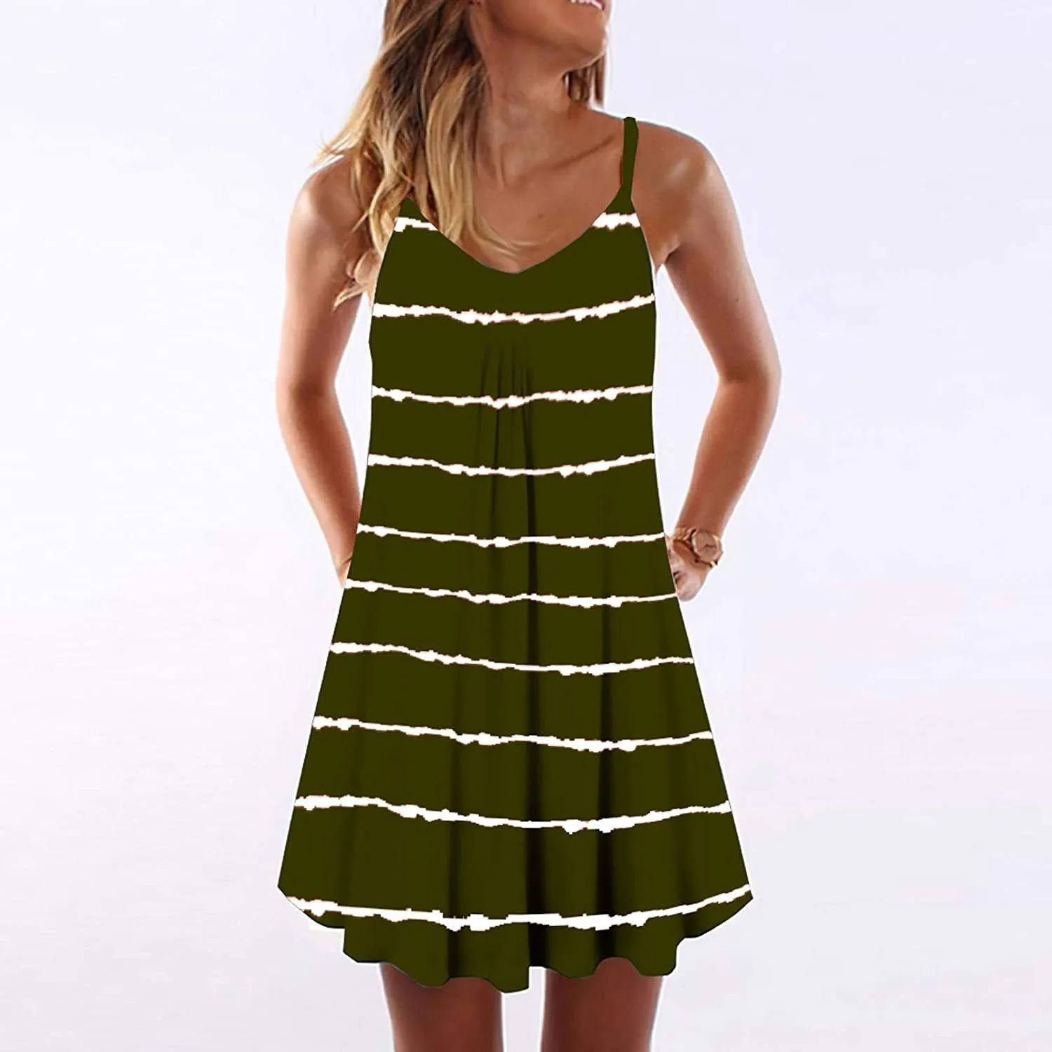 NXY Winsummer Women Dresses Summer Mini Sleeveless Flower Print Plus Size Boho Dress Short Tank Dress A-Line Beach Sundress