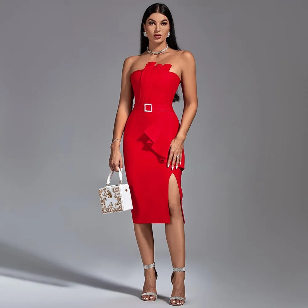 Ocstrade Off Shoulder  Elegant  Bandage Dresses