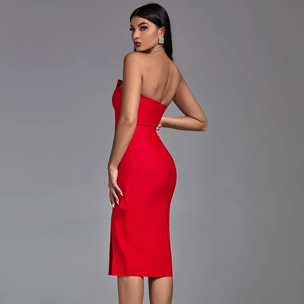 Ocstrade Off Shoulder  Elegant  Bandage Dresses
