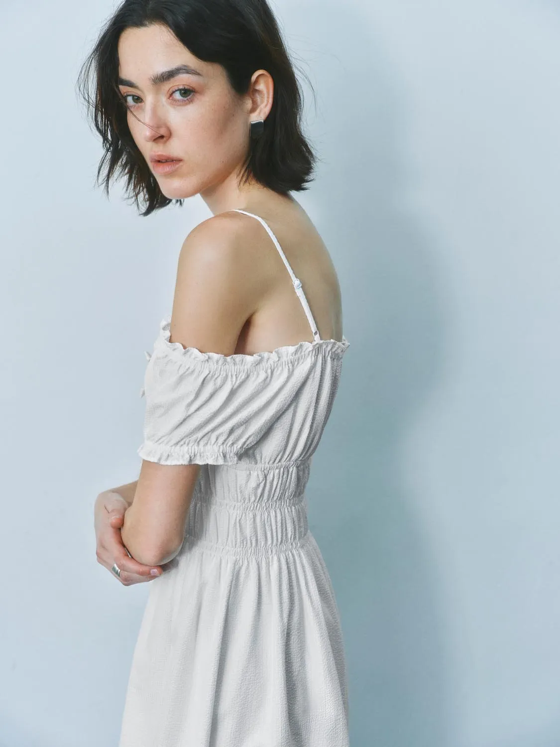 Off Shoulder Skater Dresses