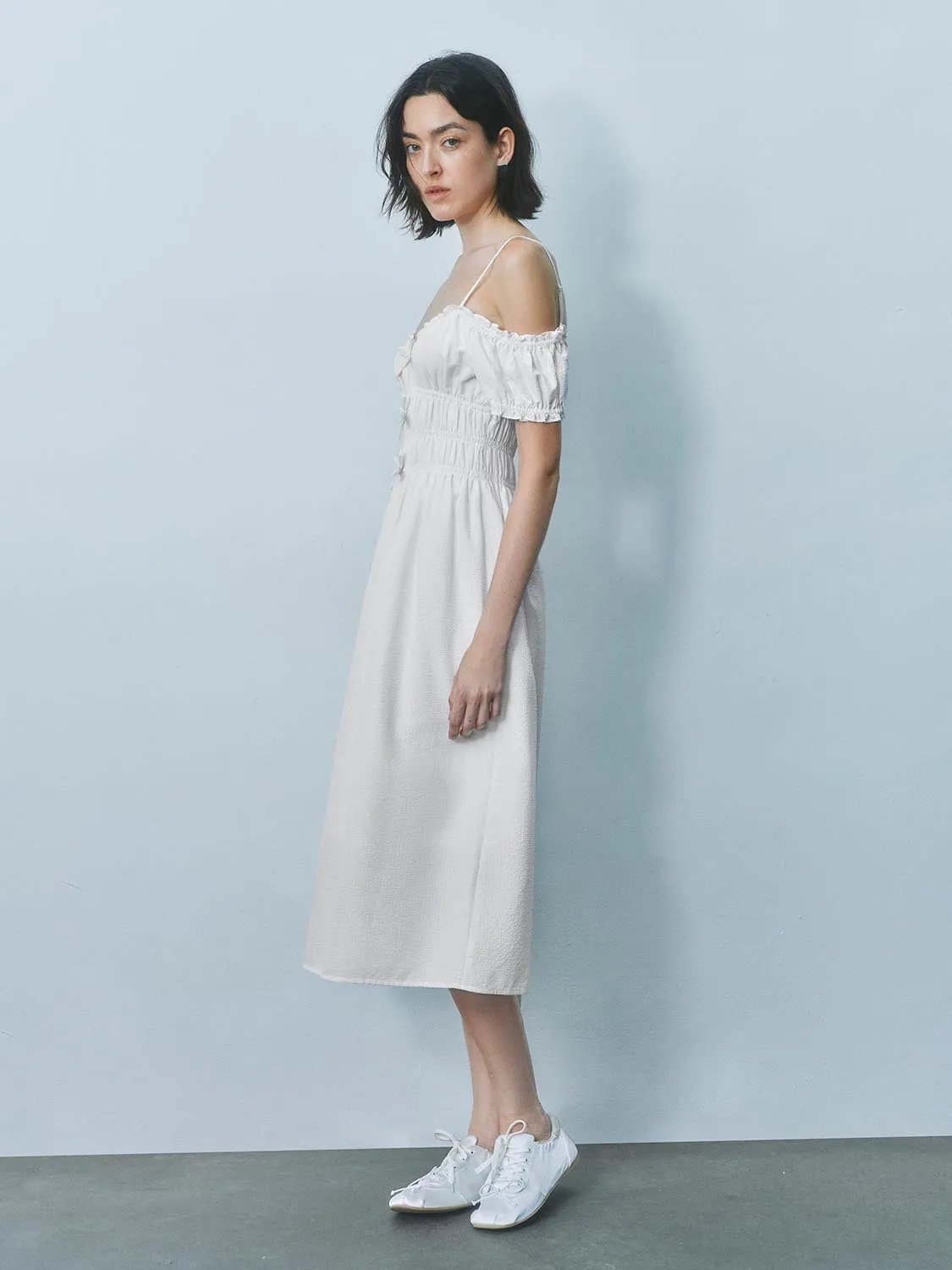 Off Shoulder Skater Dresses
