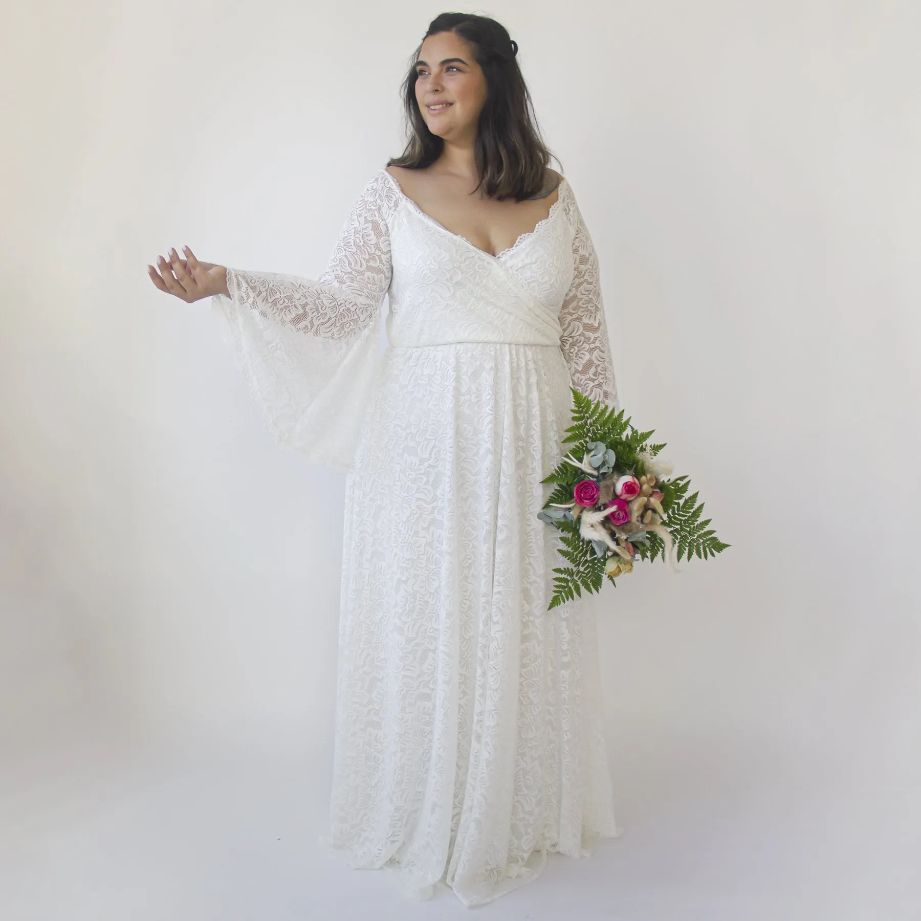 Off the shoulder dress #1339