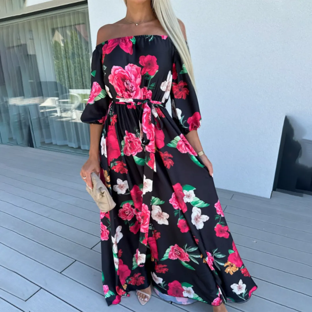 Ourania® | Off Shoulder Maxi Dress