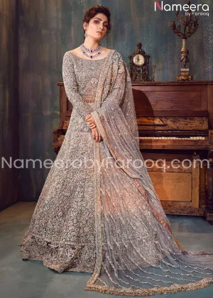 Pakistani Bridal Walima Maxi for Wedding Online #BB109