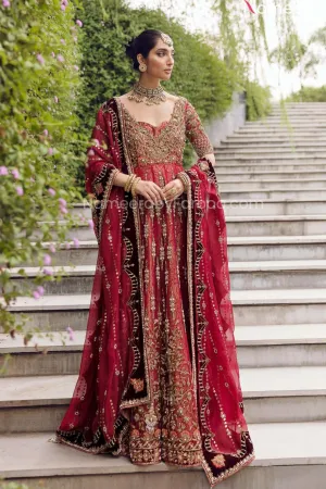 Pakistani Embellished Net Bridal Wedding Lehenga #BN966