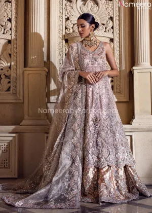 Pakistani Lehenga with Long Kurti Online 2021 #BB279