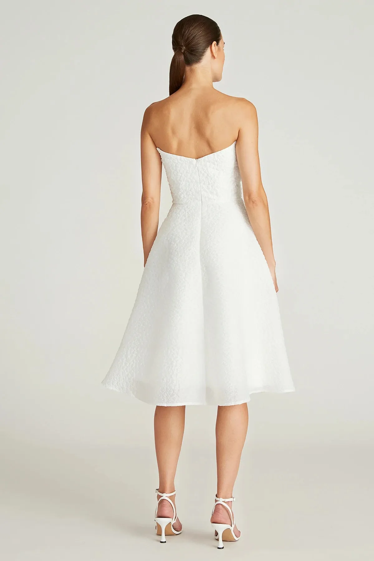 Penelope Strapless Dress - White