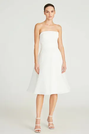 Penelope Strapless Dress - White
