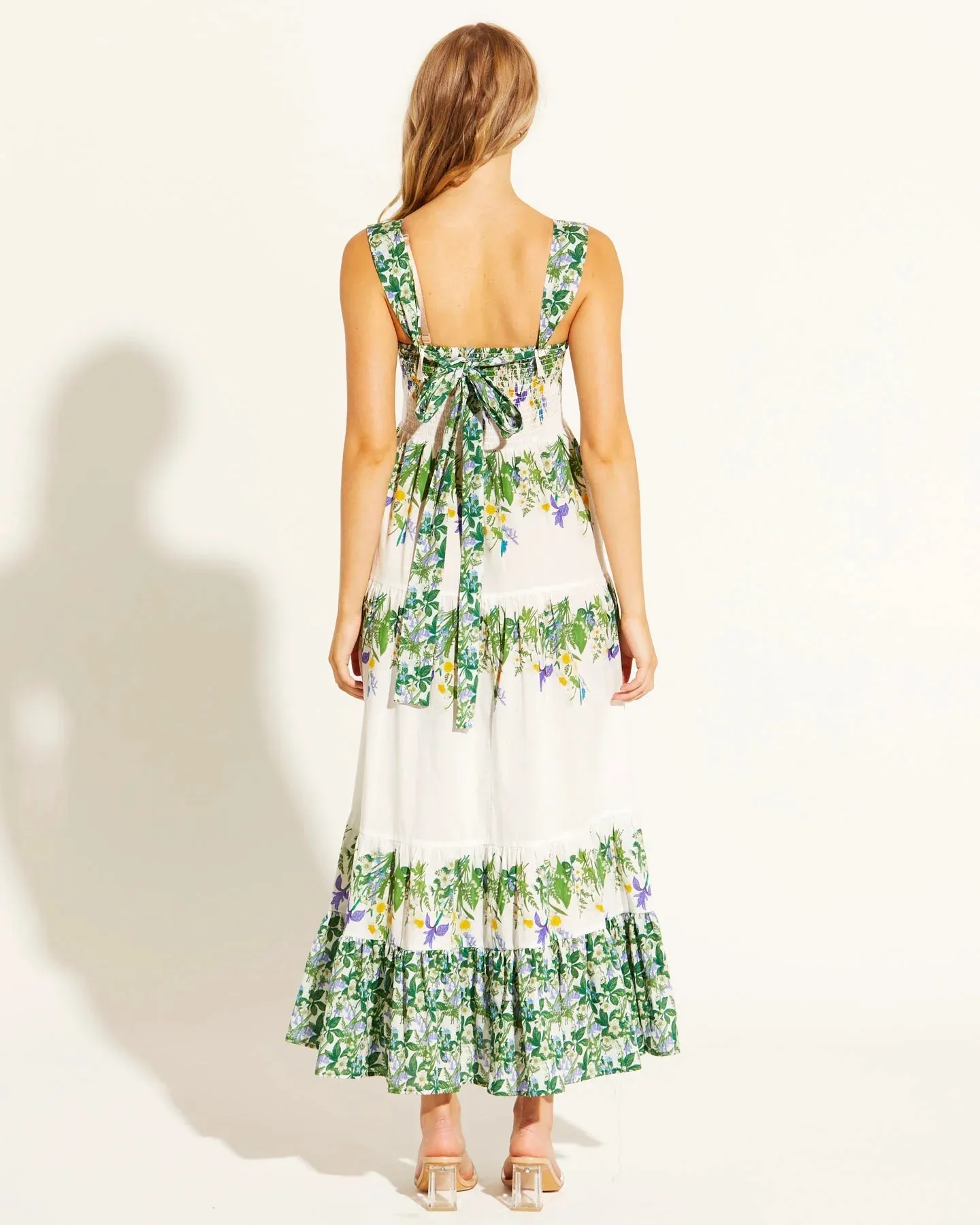 Perfect World Tiered Maxi Dress