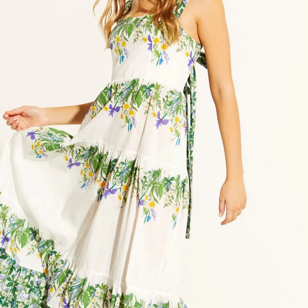 Perfect World Tiered Maxi Dress
