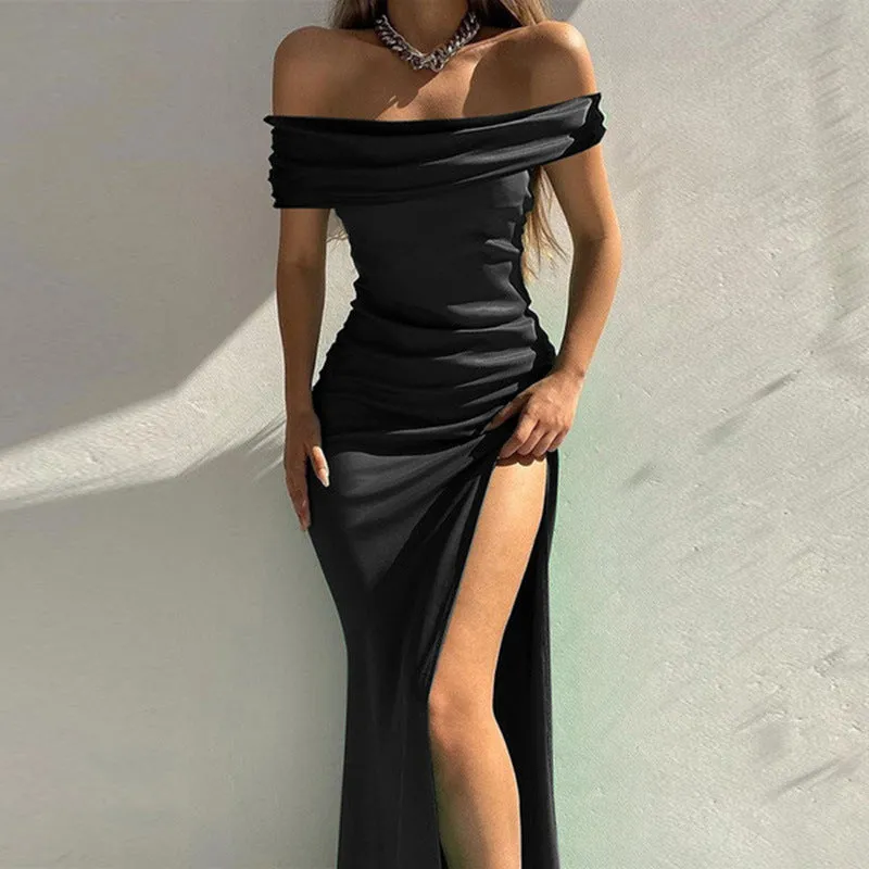 Plus Kaleigh Stylish Off Shoulder Dress