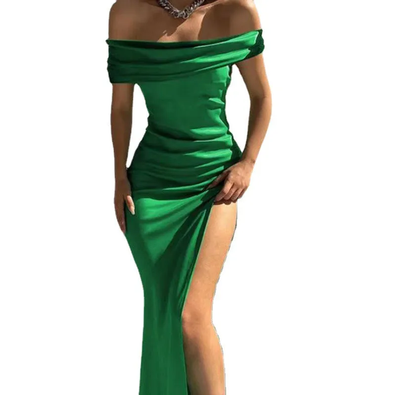 Plus Kaleigh Stylish Off Shoulder Dress