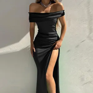 Plus Kaleigh Stylish Off Shoulder Dress