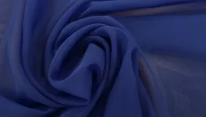 Polyester Chiffon Royal