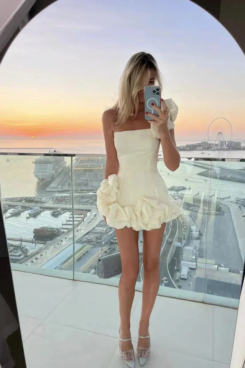 Primrose | Elegant Floral Mini Dress