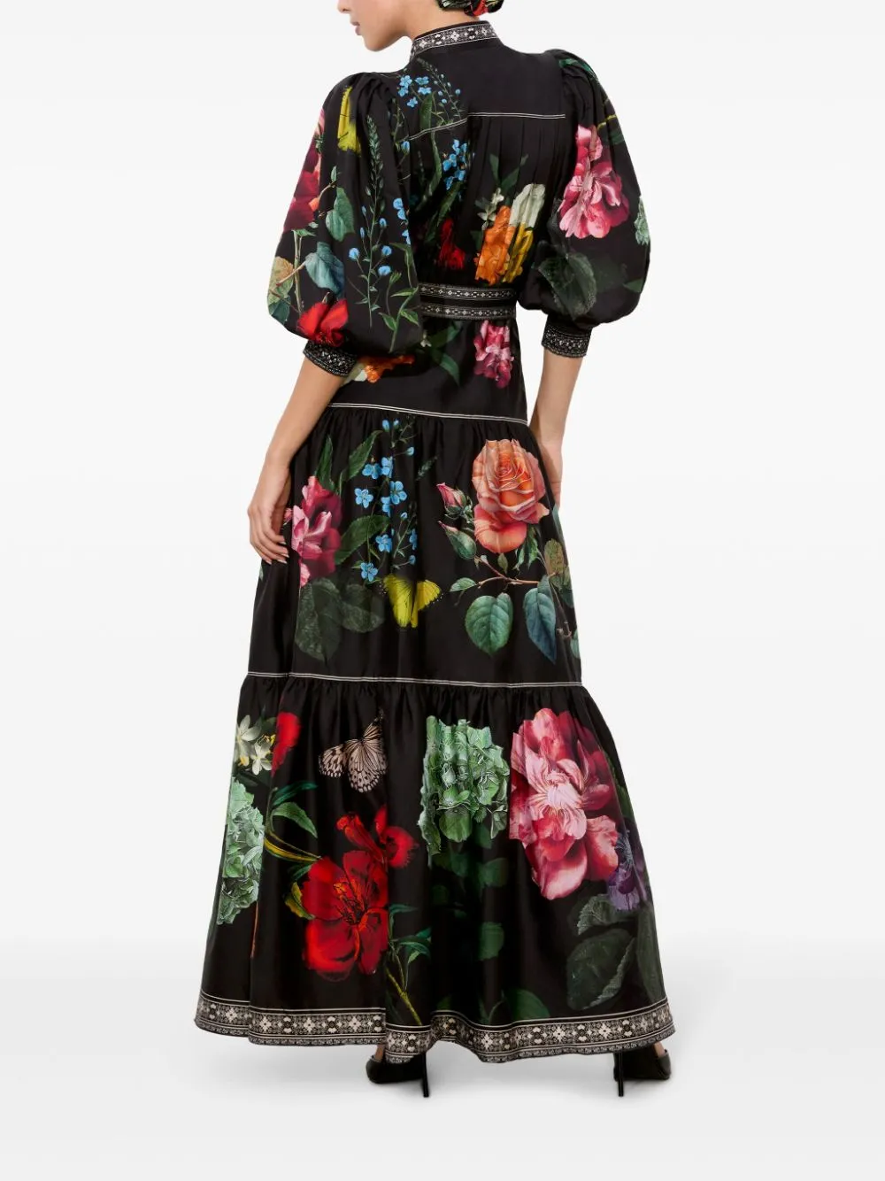 Printed long dress