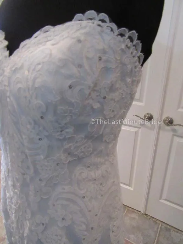 Private Collection by House of Wu Carly 18023 size 10