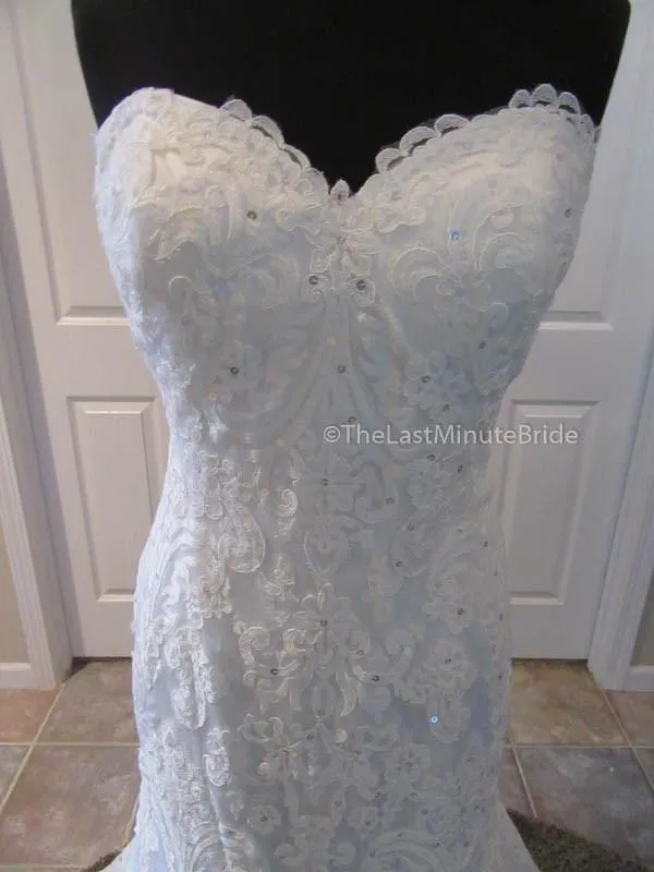 Private Collection by House of Wu Carly 18023 size 10