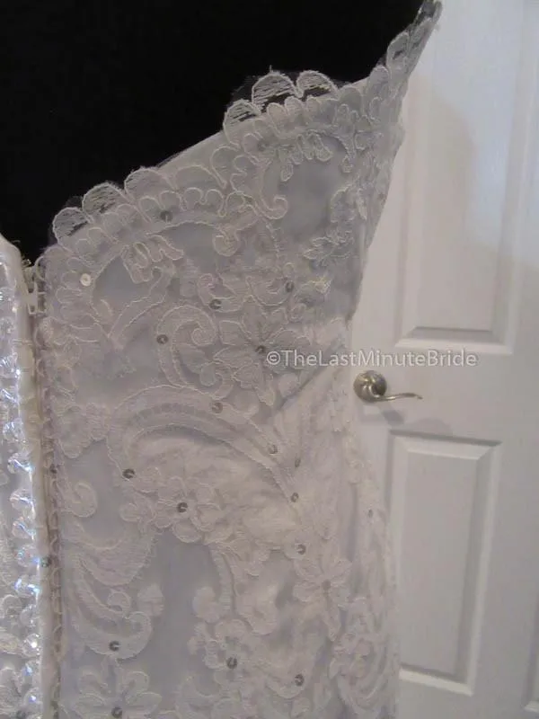 Private Collection by House of Wu Carly 18023 size 10