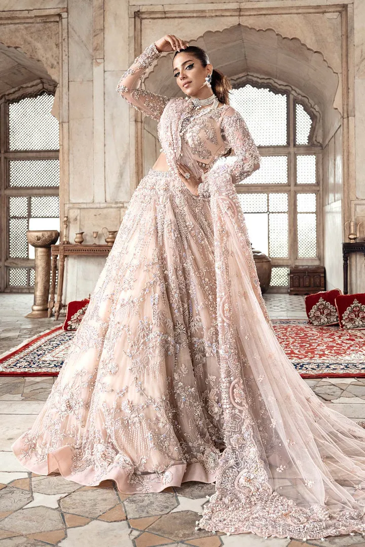 Rani Pink Lehenga Choli Bridal for Pakistani Bridal Wear