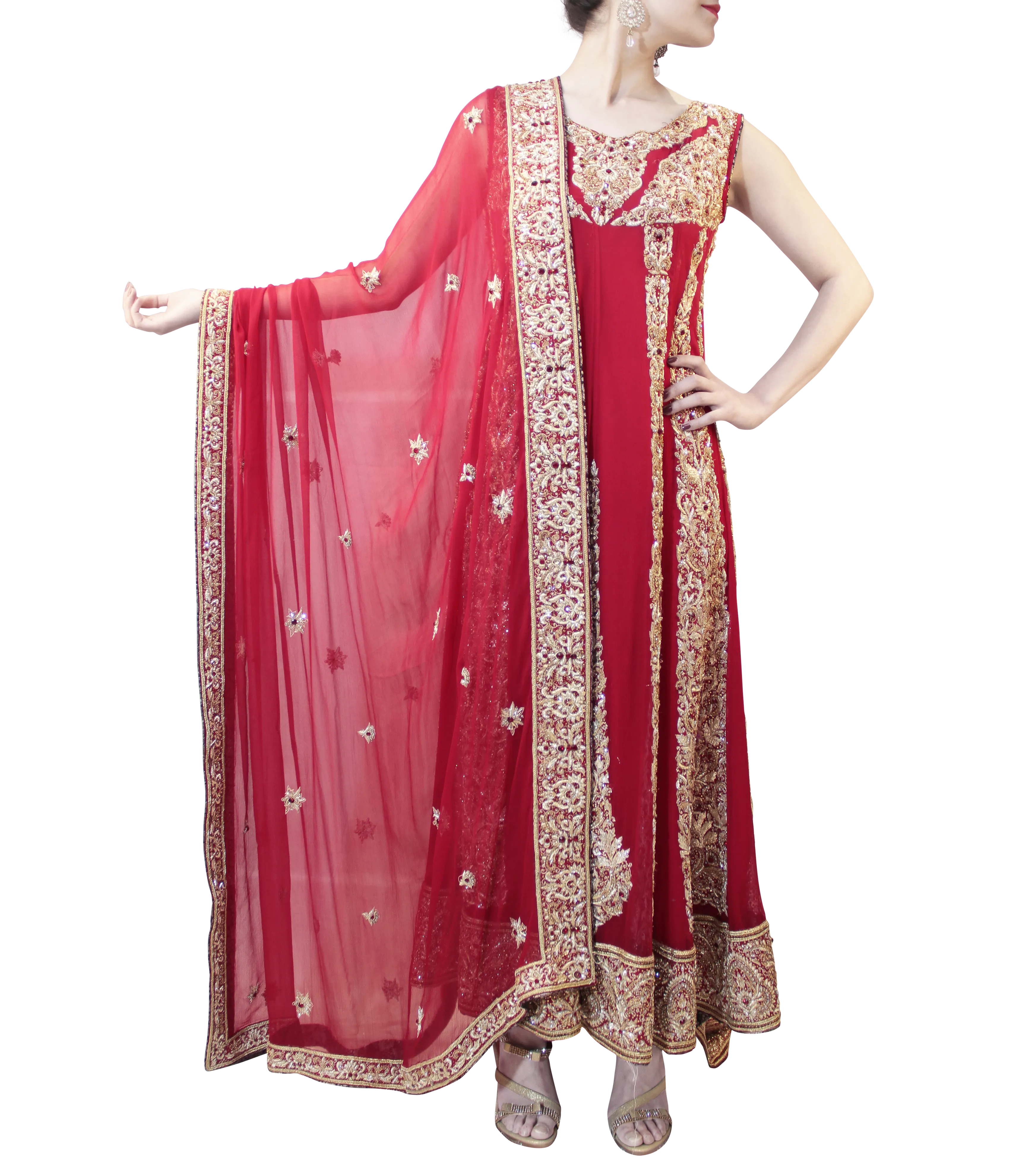 RED PAKISTANI BRIDAL