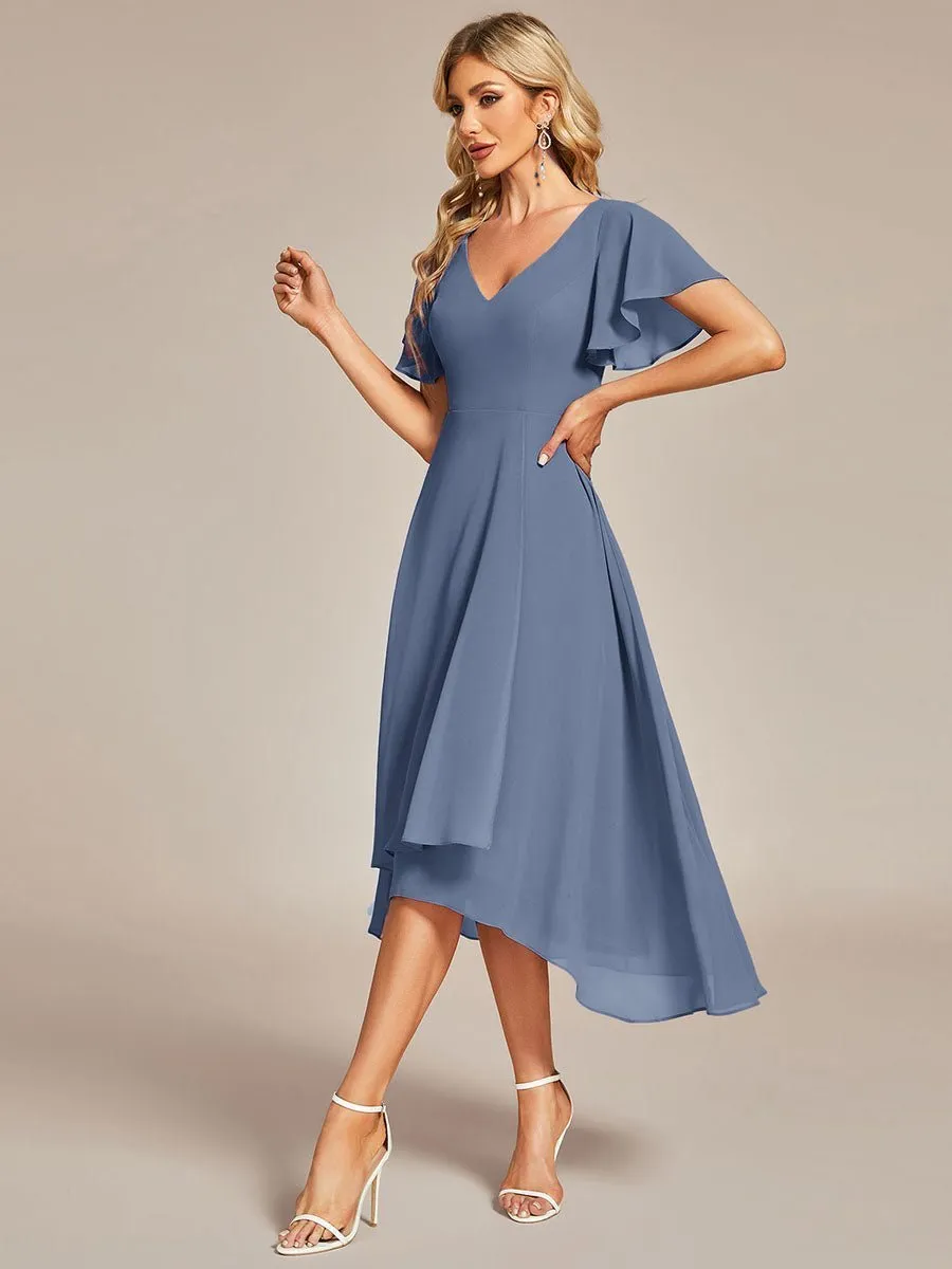 Roycebridal Grace midi mother of the bride gown in dusky navy Express NZ wide