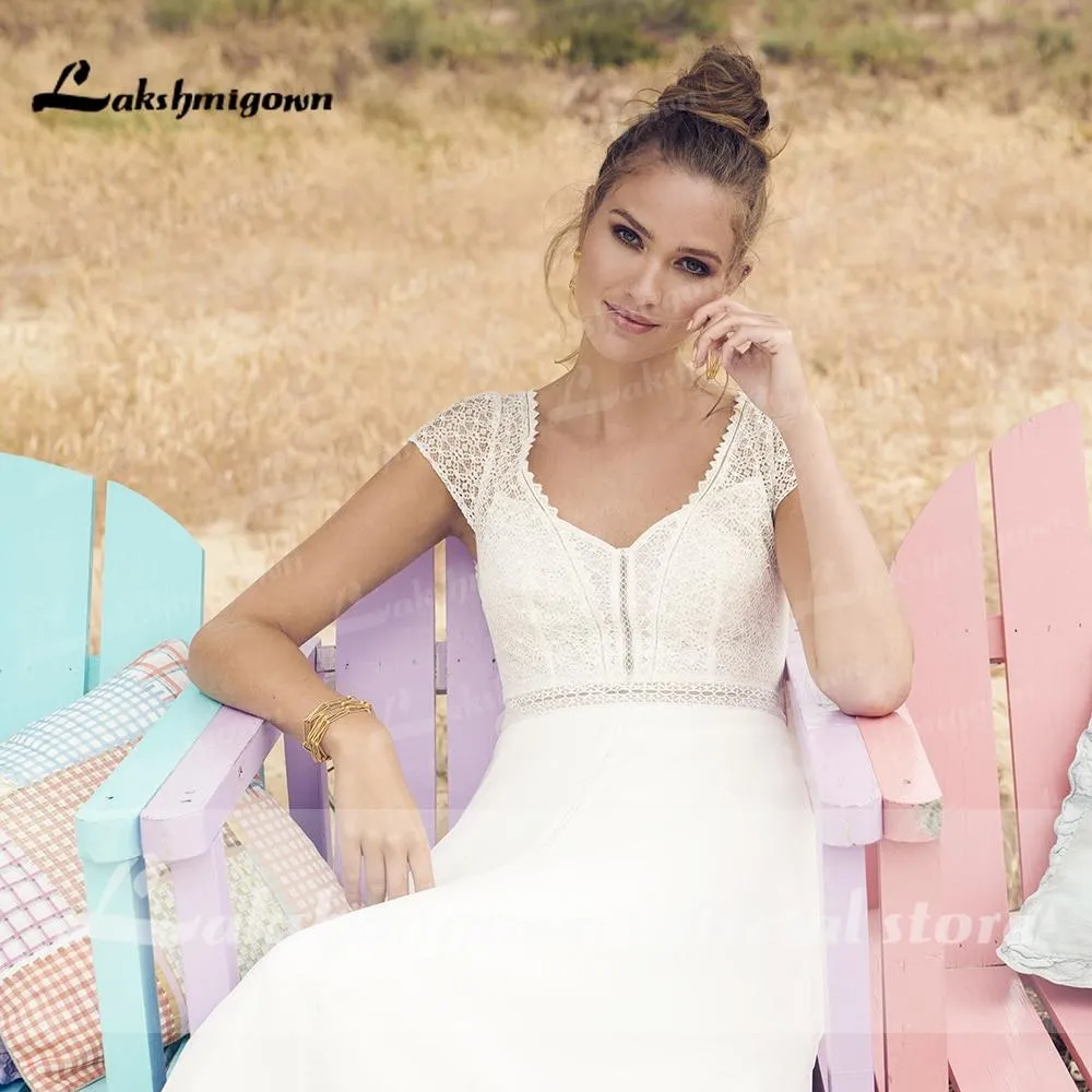 Roycebridal Ivory Wedding Dresses A Line Bridal Dress Lace Top
