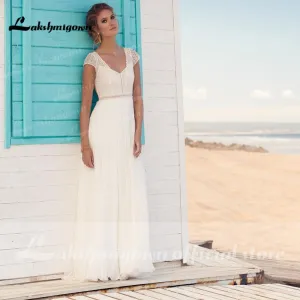 Roycebridal Ivory Wedding Dresses A Line Bridal Dress Lace Top