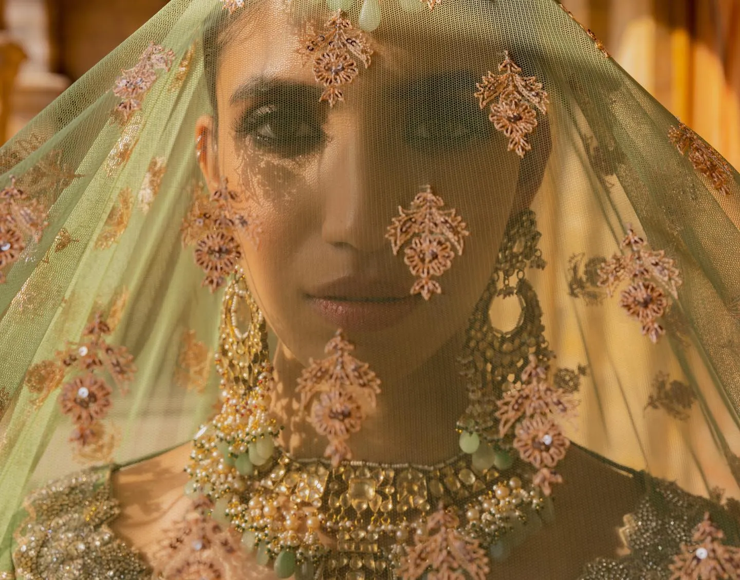 Sea Green Lehenga Kameez for Pakistani Bridal Dresses