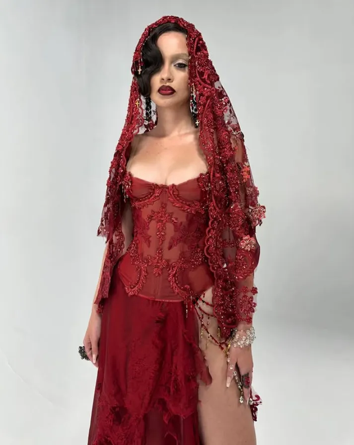 Sexy Burgundy Off Shoulder Sheath Split Long Party Dress Birthday Outfits, D913