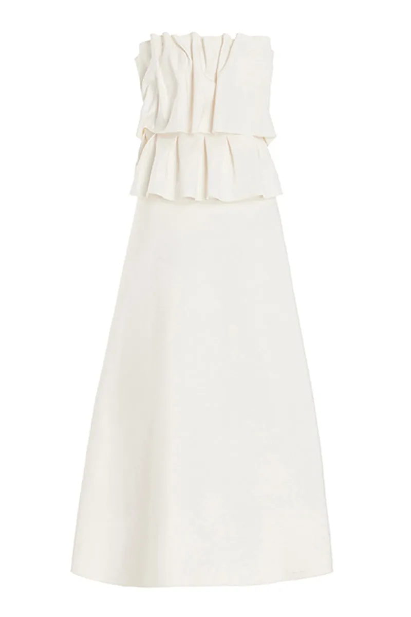 Sexy Ruched Strapless Strapless Dresses