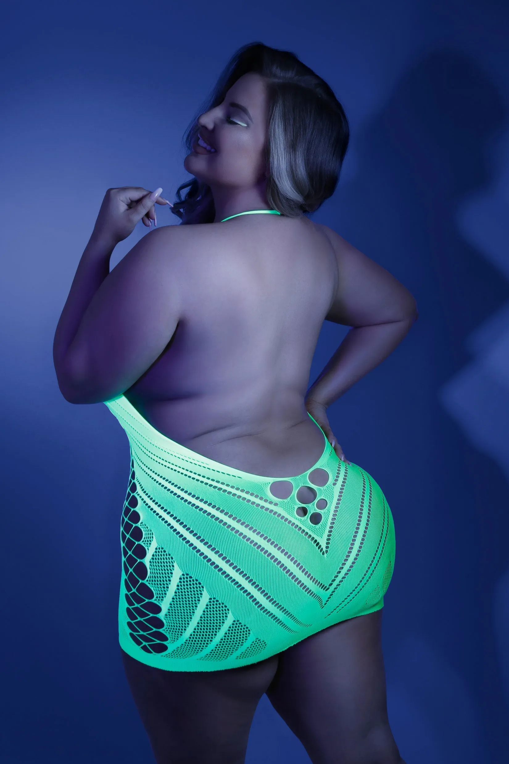 Shock Value Halter Dress Curvy Size