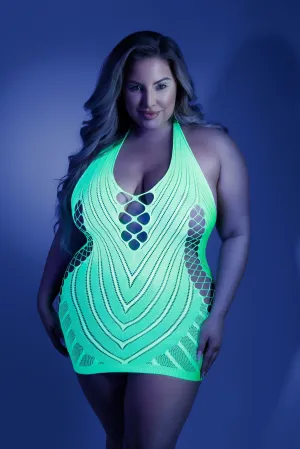 Shock Value Halter Dress Curvy Size