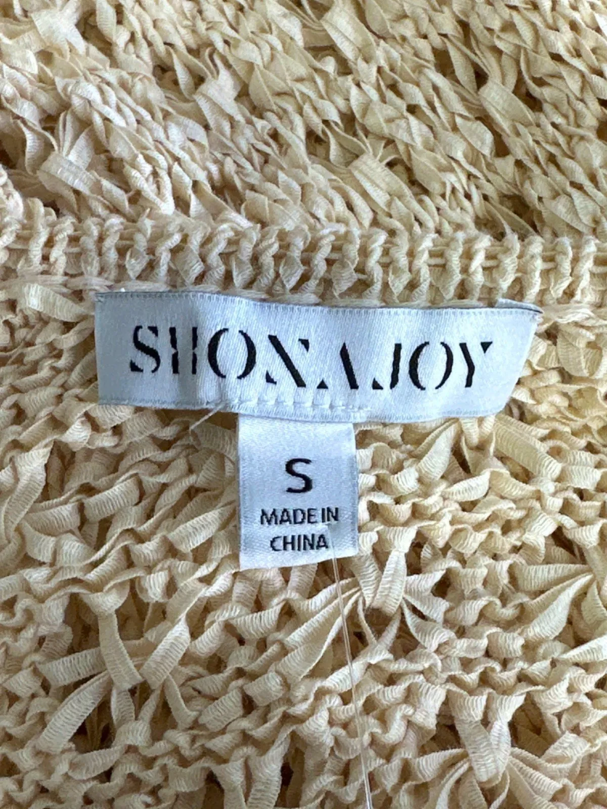 Shona Joy Beige halter open back maxi dress UK S